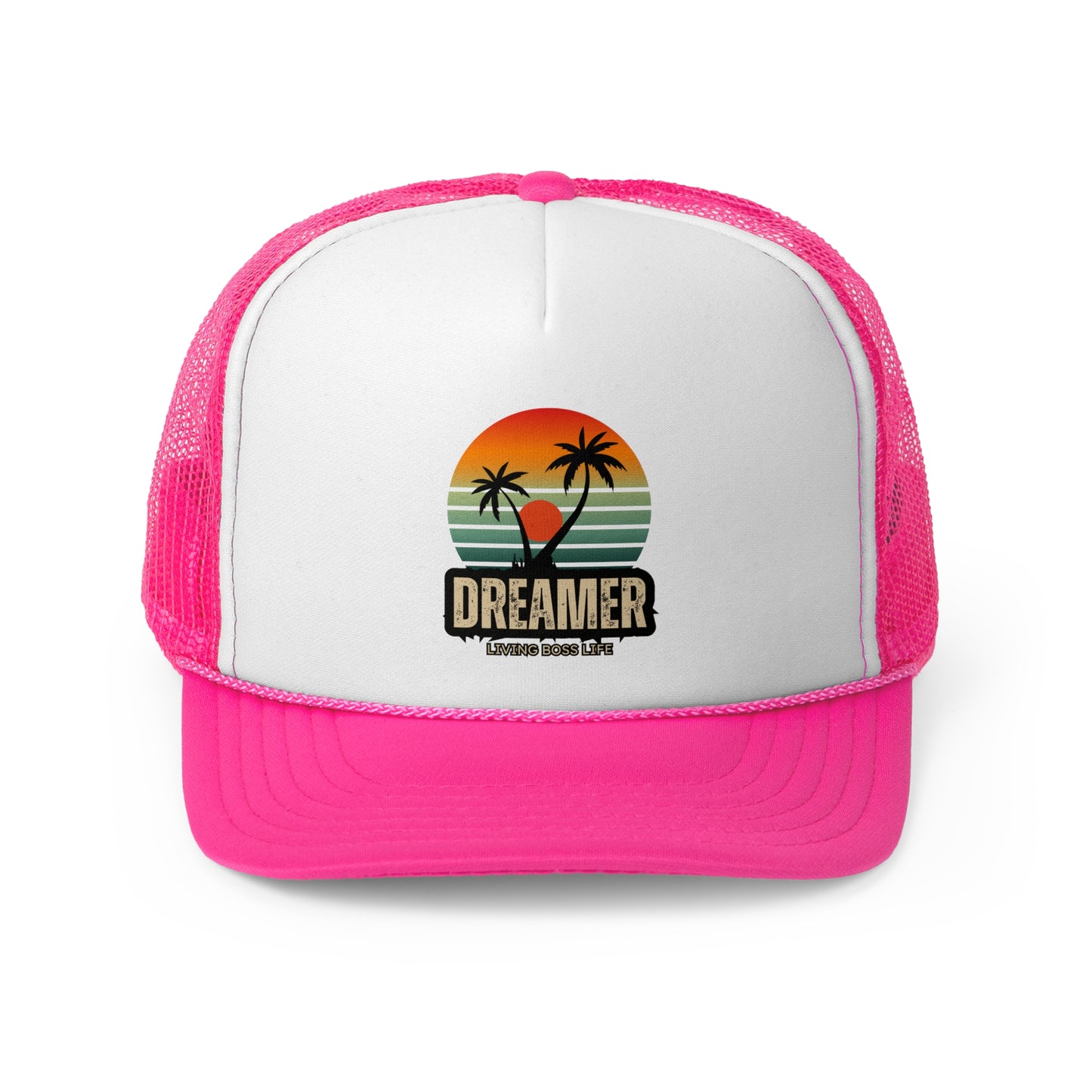 Dreamer Living Boss Life Trucker Caps