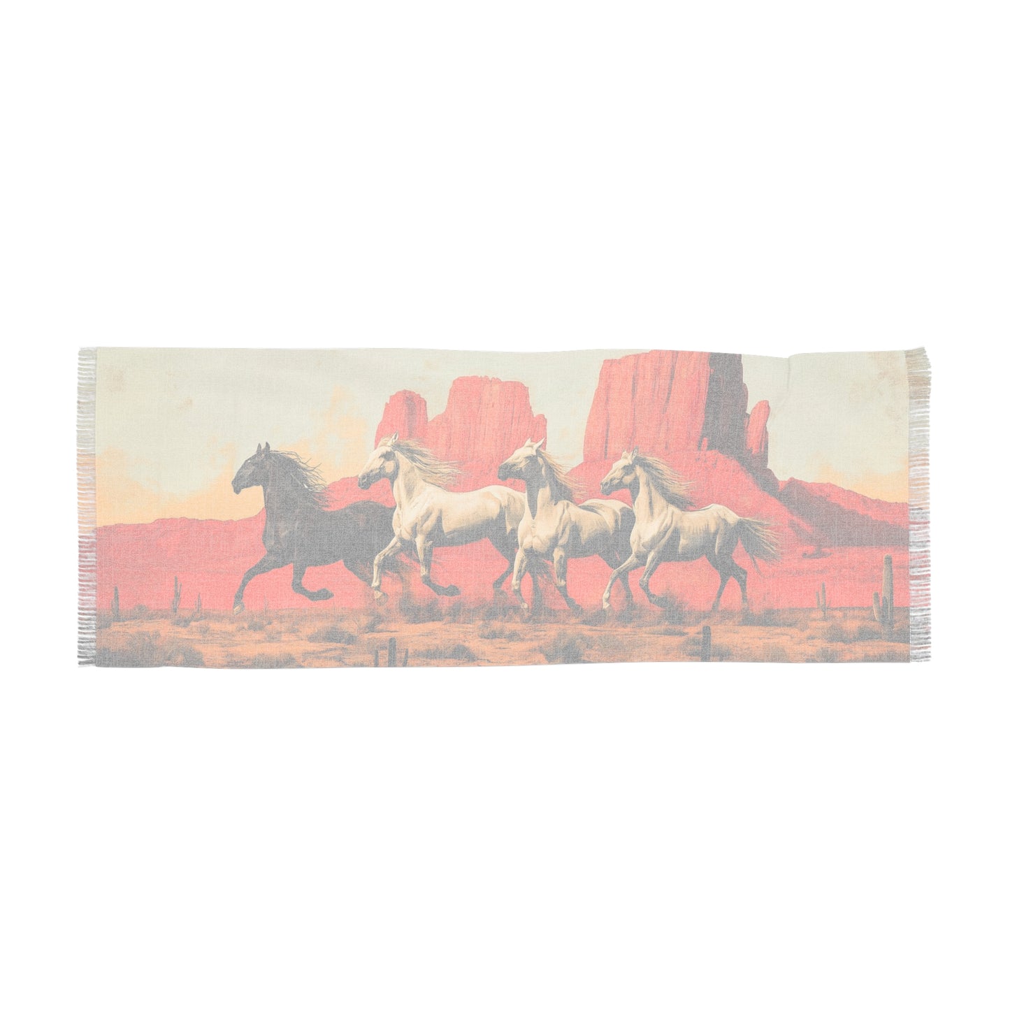 Wild Canyon Woven Scarf – “Run Free”