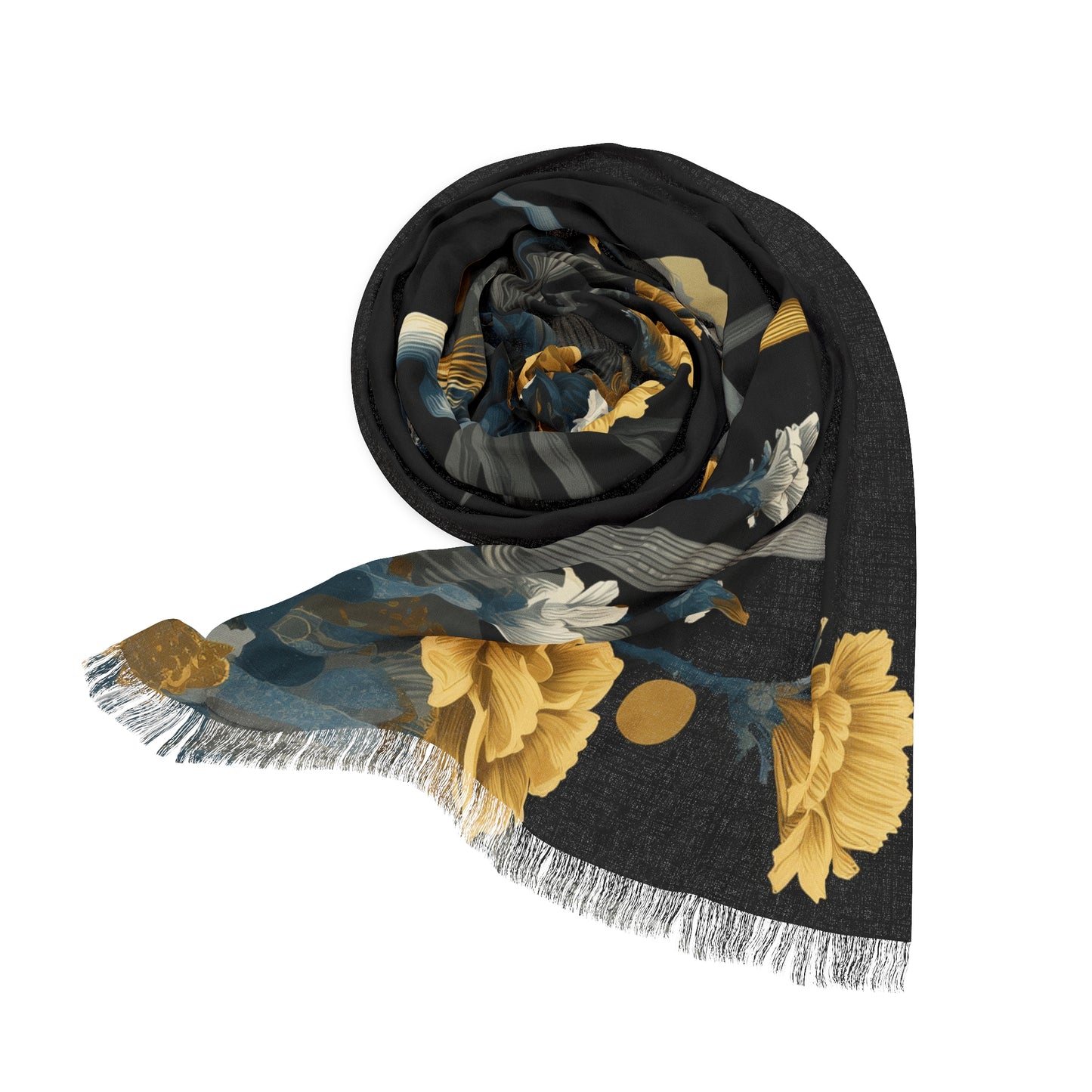 Elegant Desert Landscape Scarf | Lightweight Fashion Accessories, Boho Scarf, Nature-Inspired Style, Gift for Her, Spring/Summer Fashion