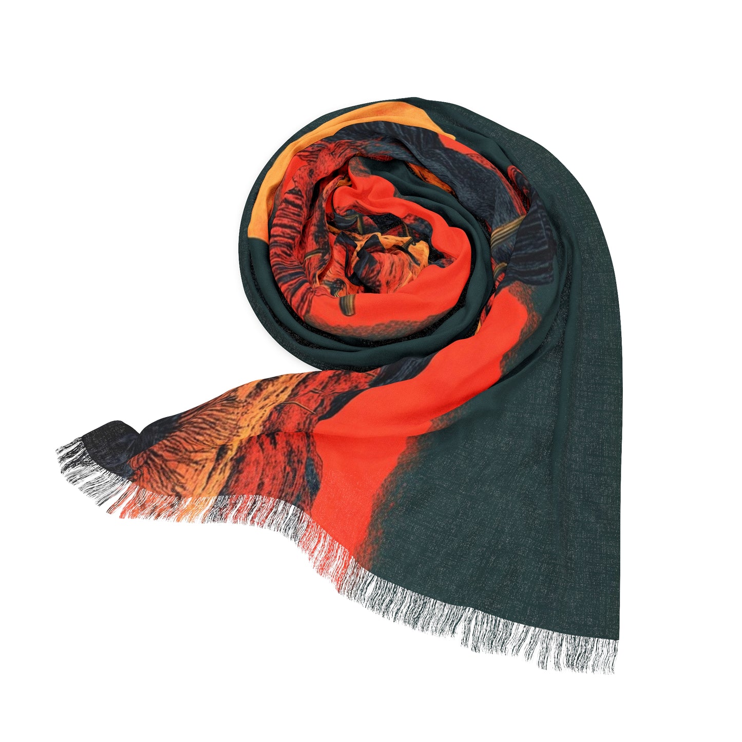 Desert Sunset Light Scarf, Boho Chic Accessory, Ideal for Festivals, Perfect Gift for Nature Lovers, Year-Round Fashion