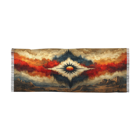 Bohemian Light Scarf with Celestial Design, Lightweight Scarf for All Seasons, Perfect Gift for Her, Beach Cover-Up, Festival [...]