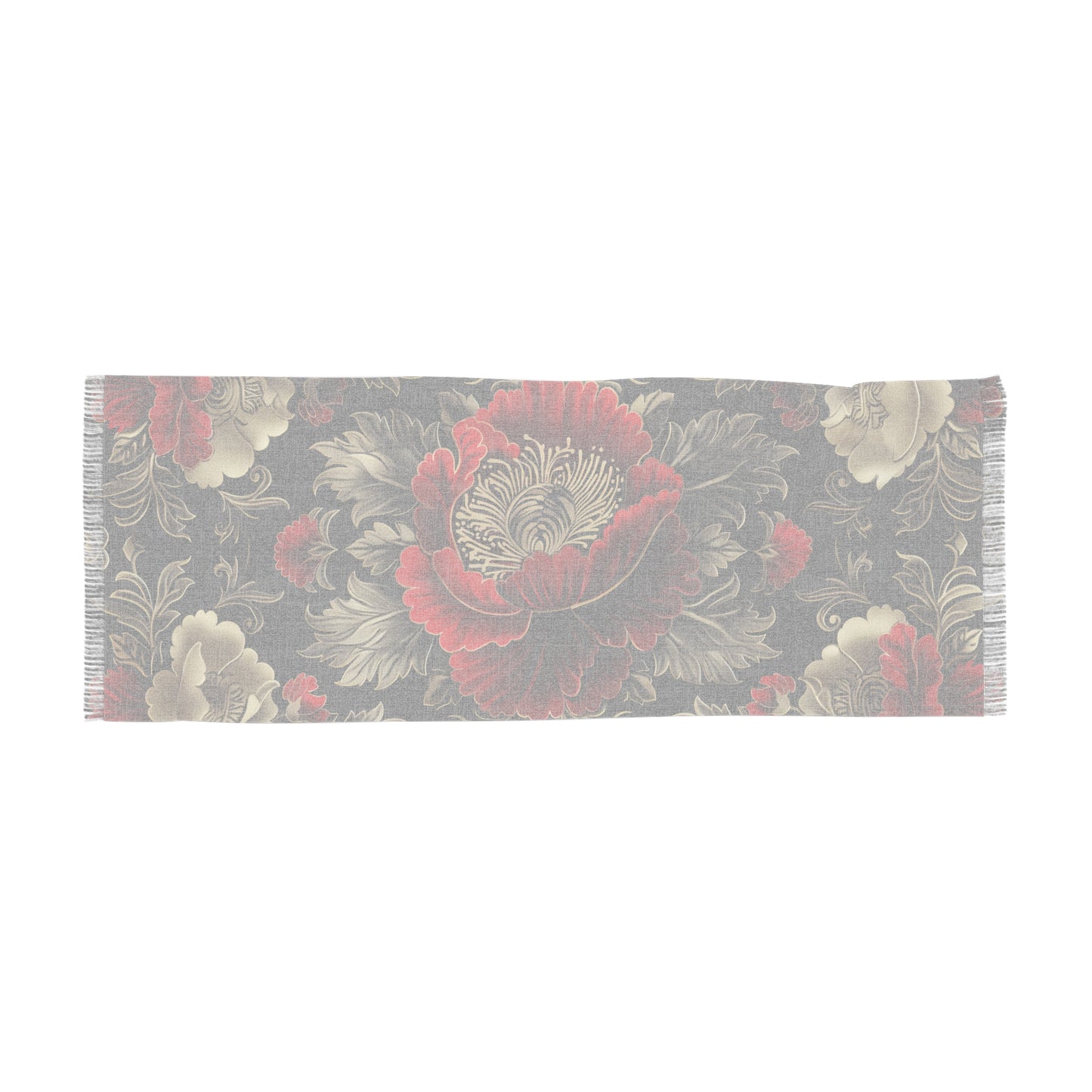 Elegant Floral Light Scarf, Wrap for Every Season, Perfect Gift for Her, Boho Style, Accessory for Festivals