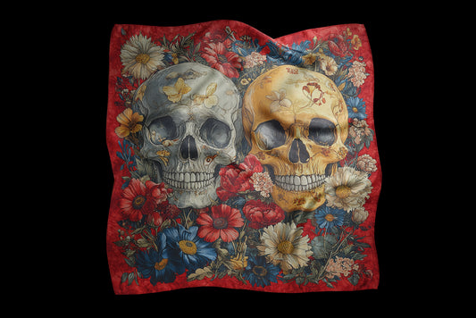 Eternal Bloom Silk Scarf